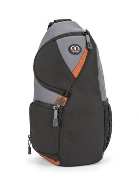 Tamrac 4278 Photo Camera Gray & Black Sling Backpack with Orange Accents